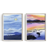 Carica l'immagine nel visualizzatore di Gallery, Dittico 03 Aria Fuoco - relaxart.it