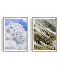 Carica l'immagine nel visualizzatore di Gallery, Dittico 06 Aria Terra - relaxart.it