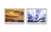 Carica l'immagine nel visualizzatore di Gallery, Dittico 13 Fuoco Aria - relaxart.it