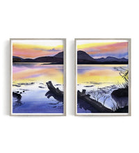 Carica l'immagine nel visualizzatore di Gallery, Dittico Fuoco 03 - relaxart.it