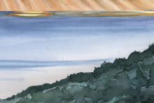 Carica l'immagine nel visualizzatore di Gallery, Acquerello Originale Pano Fuoco 01 - relaxart.it