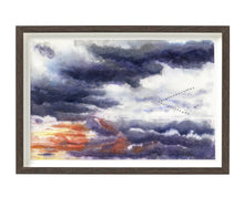 Carica l'immagine nel visualizzatore di Gallery, Acquerello Originale Fuoco 01 - relaxart.it