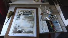 Carica l'immagine nel visualizzatore di Gallery, Acquerello Acqua 01 - relaxart.it