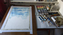 Carica l'immagine nel visualizzatore di Gallery, Acquerello Originale Acqua 02 - relaxart.it