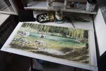Carica l'immagine nel visualizzatore di Gallery, Acquerello Acqua 08 - relaxart.it