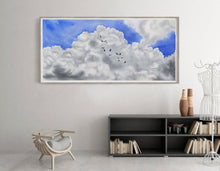 Carica l'immagine nel visualizzatore di Gallery, Acquerello Originale Pano Aria 01 - relaxart.it
