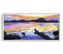Carica l'immagine nel visualizzatore di Gallery, Acquerello Originale Pano Fuoco 03 - relaxart.it