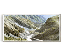 Carica l'immagine nel visualizzatore di Gallery, Acquerello Originale Pano Terra 02 - relaxart.it