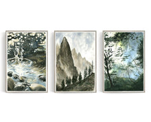 Carica l'immagine nel visualizzatore di Gallery, Trittico 01 Acqua Terra Quintessenza - relaxart.it