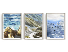 Carica l'immagine nel visualizzatore di Gallery, Trittico 08 Acqua Terra Aria - relaxart.it