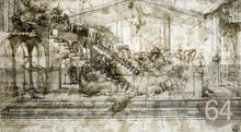 Carica l'immagine nel visualizzatore di Gallery, Disegni di Leonardo Da Vinci - relaxart.it
