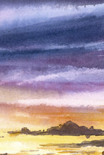 Carica l'immagine nel visualizzatore di Gallery, Acquerello Originale Fuoco 02 - relaxart.it
