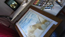 Carica l'immagine nel visualizzatore di Gallery, Acquerello Originale Acqua 02 - relaxart.it
