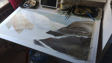 Carica l'immagine nel visualizzatore di Gallery, Acquerello Originale Pano Terra 02 - relaxart.it
