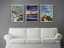 Carica l'immagine nel visualizzatore di Gallery, Trittico 02 Terra Fuoco Acqua - relaxart.it

